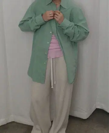 ootho 오리지널 써멀 릴렉스드 팬츠