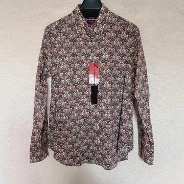 아마카 리버티 긴팔 셔츠 미사용 택 포함 버터플라이