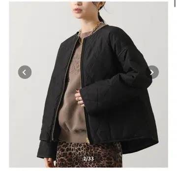 2025 가을/겨울 새상품 그레디 브릴리언트 에코 퍼 퀼트 리버서블 자켓