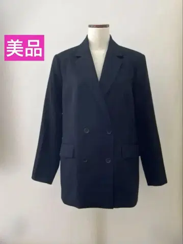 새상품급 GU 더블 브레스트 테일러드 자켓 지유 자켓