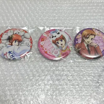 은혼 프라이스 카구라 캔뱃지 3세트