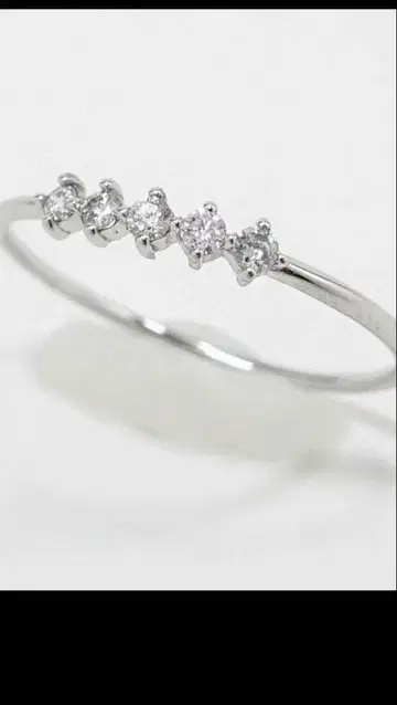 플라티나 다이아몬드 링 12호