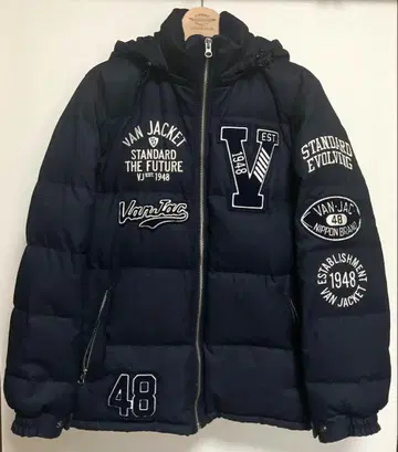 VAN JAC Classic 자켓 와펜 다운 자켓