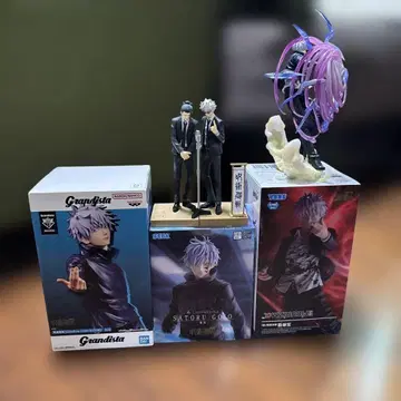 주술회전 피규어 6세트