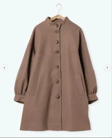 ehkasopo 스탠드 퍼프 슬리브 코트