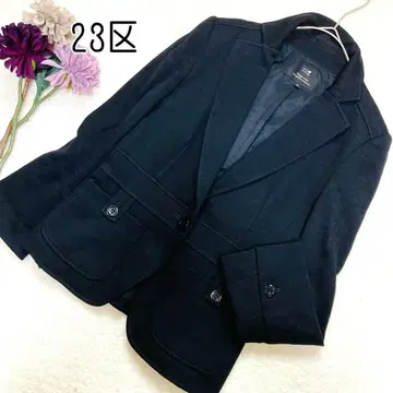 23구 작은 사이즈 테일러드 자켓 울 100% 사이즈 32