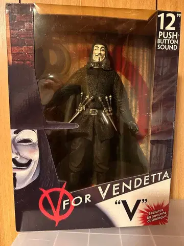 V 포 벤데타 토킹 피규어