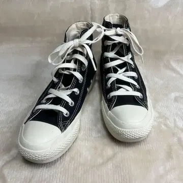 [ 미사용급 ] CONVERSE ALL STAR 24 블랙 체리 패턴