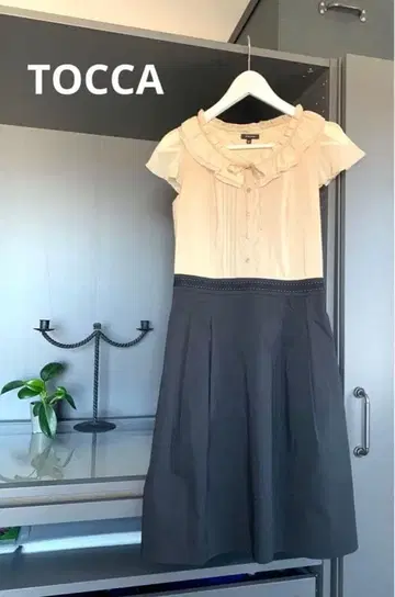 tooka 원피스 토카 프릴 블라우스풍 원피스 절개