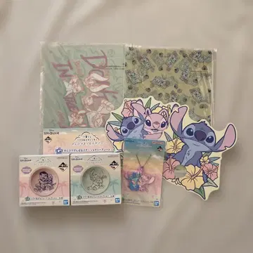 제일복권 스티치 클리어 파일 키링 프레임 컬렉션 세트