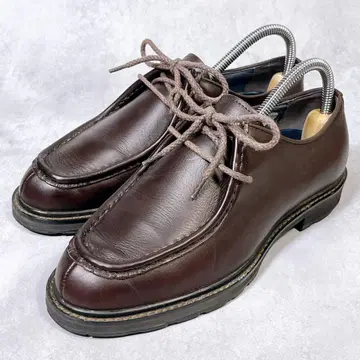 [마드라스 모데로] 치로리안 슈즈(24.5) 가죽 통굽 비브람 브라운