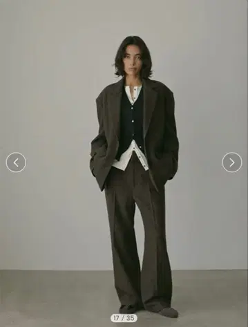 택 포함 새상품 etre tokyo 체크 트위드 테일러 자켓 S