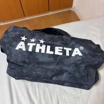 ATHLETA 카모 패턴 블랙 백