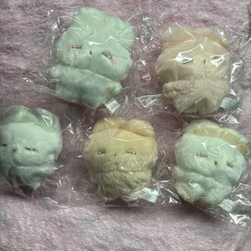 토끼의 네무짱 쁘띠 마스코트 봉제 인형 가챠가챠 컴플리트