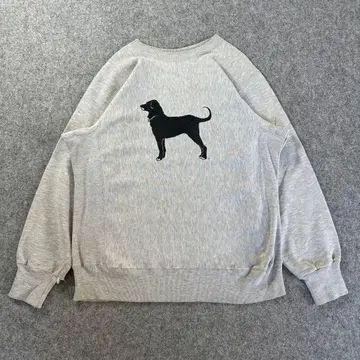 80s 90s USA제 The Black Dog 맨투맨 XL 아메카지