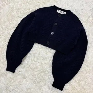 새상품급 INSCRIRE 아인스크리베 크롭 니트 가디건