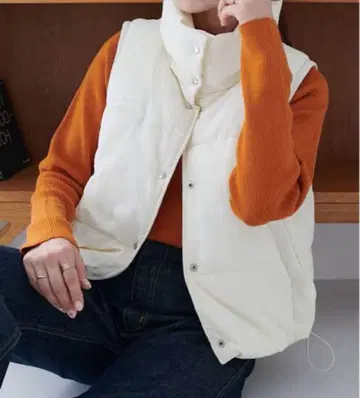 충전솜 숏 베스트