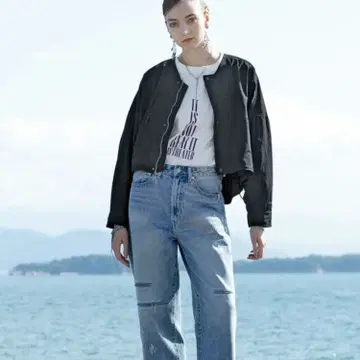 앤트게이지 노카라 돌먼 자켓