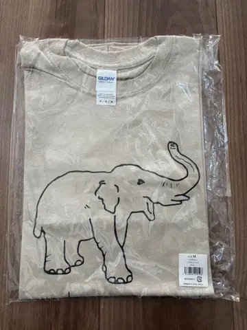 하루카미라이 코끼리 셔츠 M 미개봉 새상품