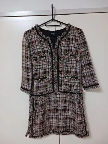 LOVELLESS 체크 무늬 원피스 드레스테리아