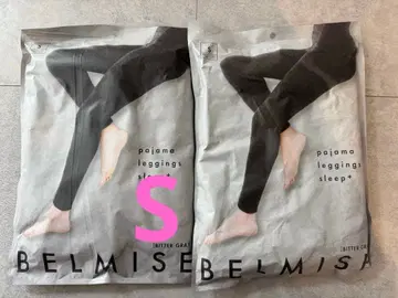 BELMISE 파자마 레깅스 S 비터 그레이 2개