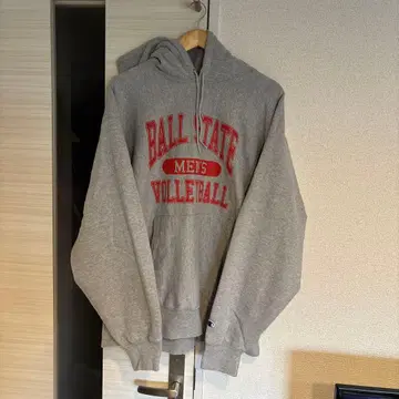 Champion 00s 리버스 위브 BALL STATE 후드티 XL