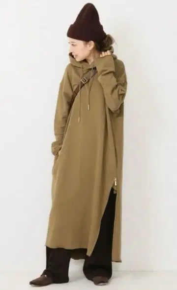 Deuxieme Classe AMERICANA ZIP 맨투맨 원피스