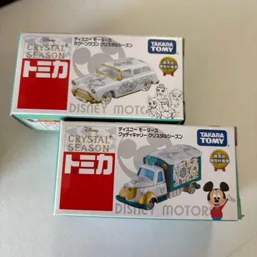 토미카 디즈니 크리스탈 시즌 미니카 2대 세트