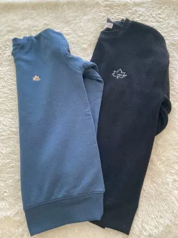 로고스 트레이닝복 2점 세트 M 사이즈 속기모 네이비 블랙