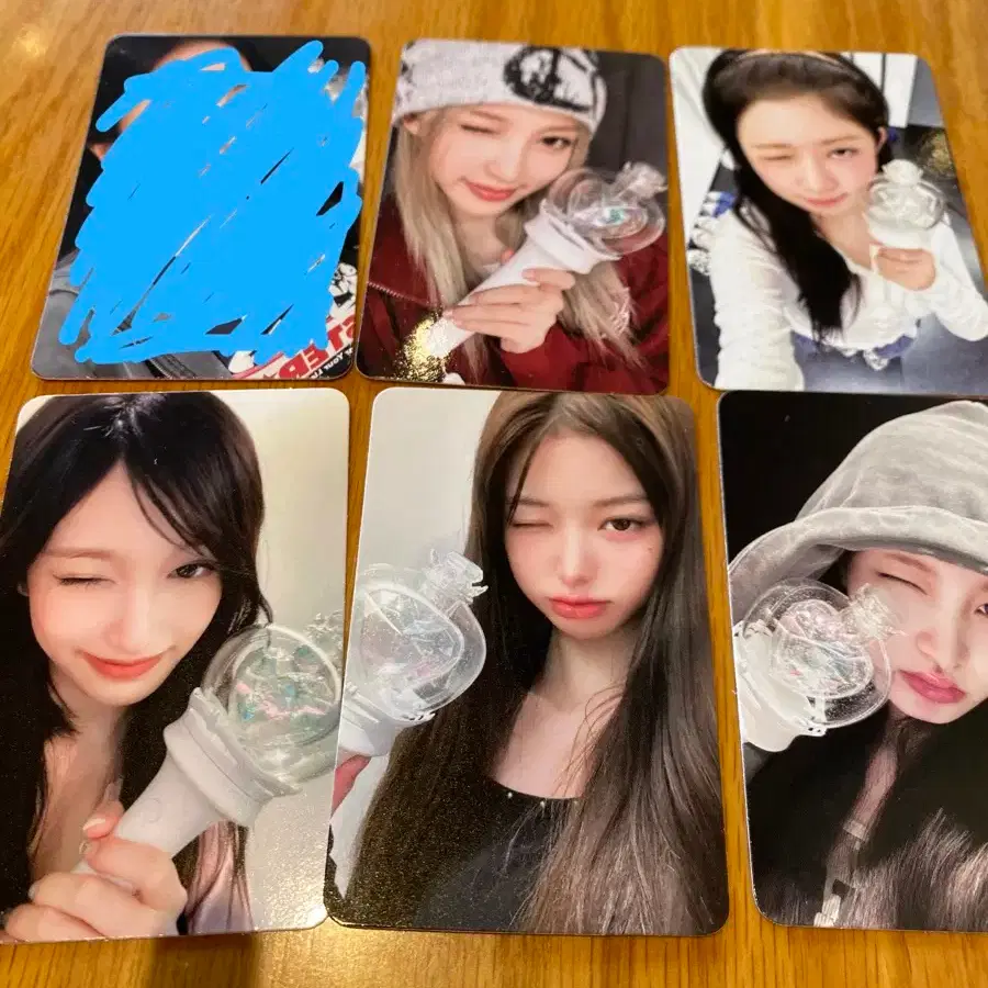 Ive photocard lightstick 2 poca 5-sheet set bulk sell