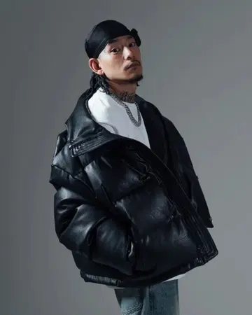 BADHOP BREATH 가죽 다운