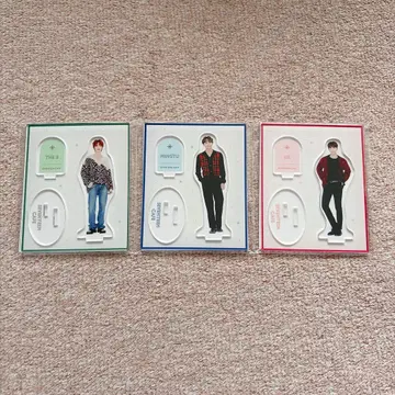 세븐틴 카페 아크릴 스탠드 the8 민규 도겸