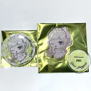 슈퍼 단간론파 2 카페 캔뱃지 아크릴 스탠드 소니아