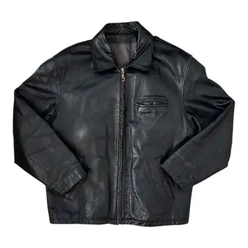 90s 가죽 자켓 L