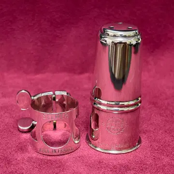 소프라노 실버 Selmer 정품 리가처 & 캡 2개 나사