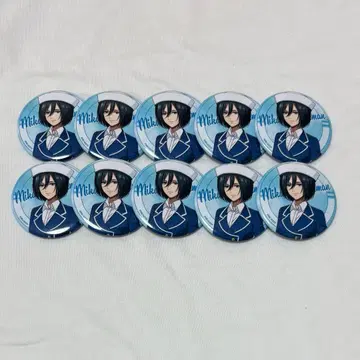 진격의 거인 미카사 캔뱃지