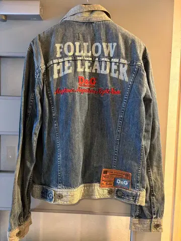 D&G 데님 자켓 G 돌체&가바나 M 사이즈