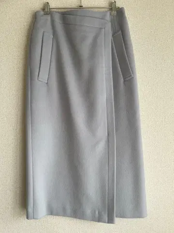 아이시비 iCB 울 슬릿 스커트 아이스 블루 11호