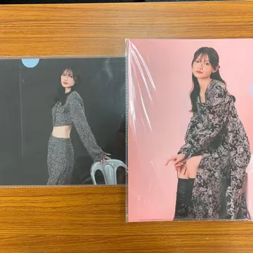 칭다오 신 홍콩 팬미팅 한정 상품 아크릴 파일 2개 세트