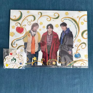 미세스 그린애플 미세스 10주년 클리어 파일 포스트잇