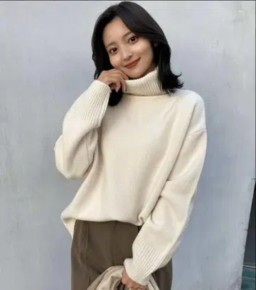 anuans 터틀넥 니트