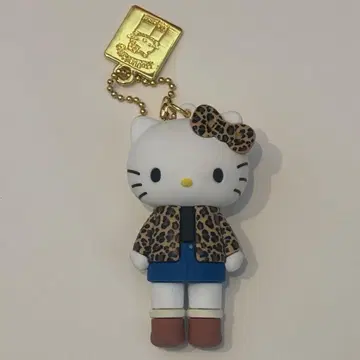 헬로키티전 시크릿 마스코트 참 레오파드 무늬