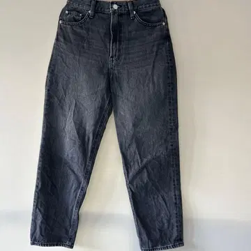 Mila Owen 그레이 하이웨스트 데님 팬츠