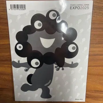 오사카 간사이 박람회 블랙 미야쿠미야쿠 어패럴 스티커 니코니코