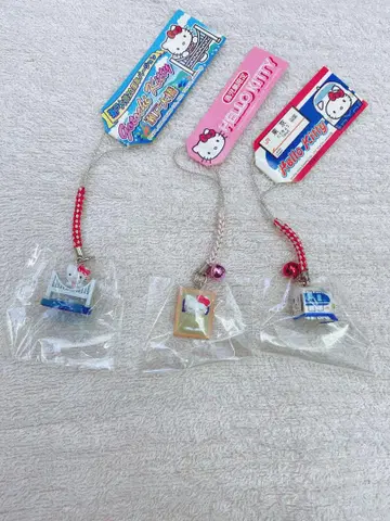 헬로키티 키링 지역 한정 세토대교 가고시마 도쿄