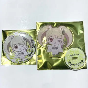 슈퍼 단간론파 2 카페 캔뱃지 아크릴 스탠드 사이온지 히요코