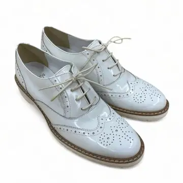 새상품급 BARCLAY 버클레이 소가죽 매니시 슈즈 24.5 일본제