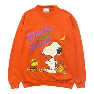 USA제 90S 피넛 스누피 빈티지 맨투맨 할로윈