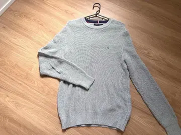 TOMMY HILFIGER 그레이 니트 스웨터 M