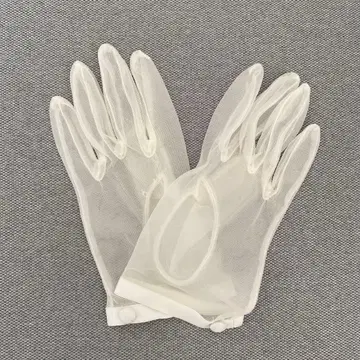 웨딩 그로브 투명 메쉬